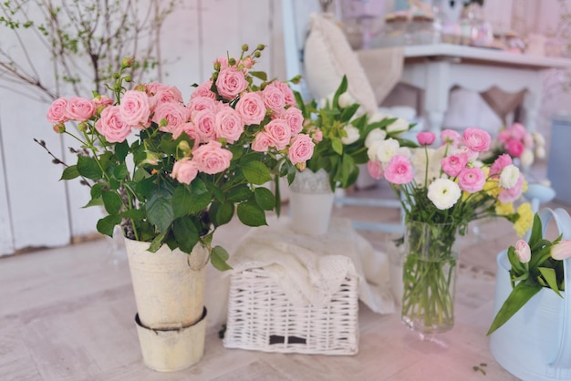 Lebende frische Blumen für Urlaubssträuße, Ostersträuße, Geburtstagsblumen