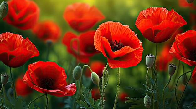 Foto lebendig roter farbiger hintergrund