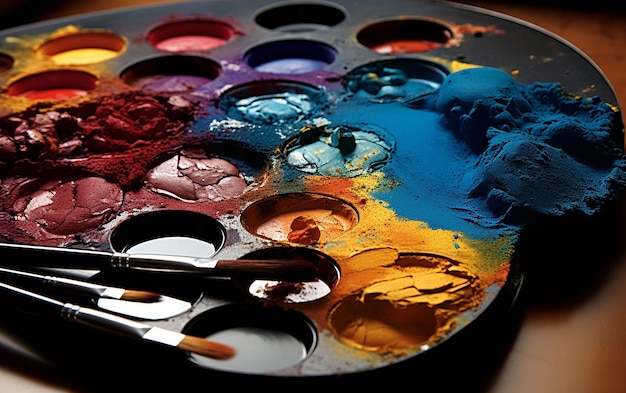 Lebendige Farbtöne für die kreative Leinwand von Make-up-Künstlern