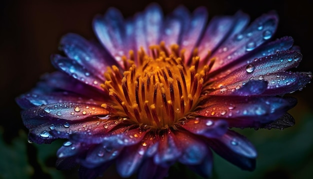 Lebendige Gerbera-Gänseblümchen in der durch KI erzeugten frischen Frühlingsrosse