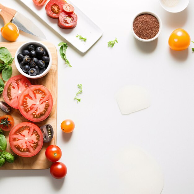 Lebendige und frische Tomaten Ein fesselndes Stockbild, um Ihre Projekte mit generativer KI zu verbessern