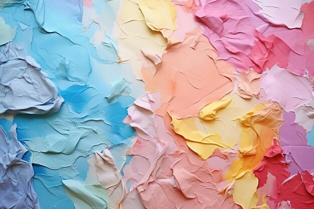 Foto lebendiger aquarell, zerrissenes papierhintergrund ein kaleidoskop von mehrfarbigen wellen 0159402