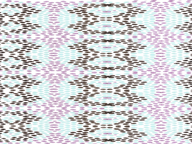 Foto lebendiges geometrisches badebekleidungsmuster in blau und magenta. ethnisches nahtloses muster. geosymmetrischer ikat-rapport. aquarell-ethnisches design. zufällige textur der schlangenhaut. sommer-rhombus-hintergrund.