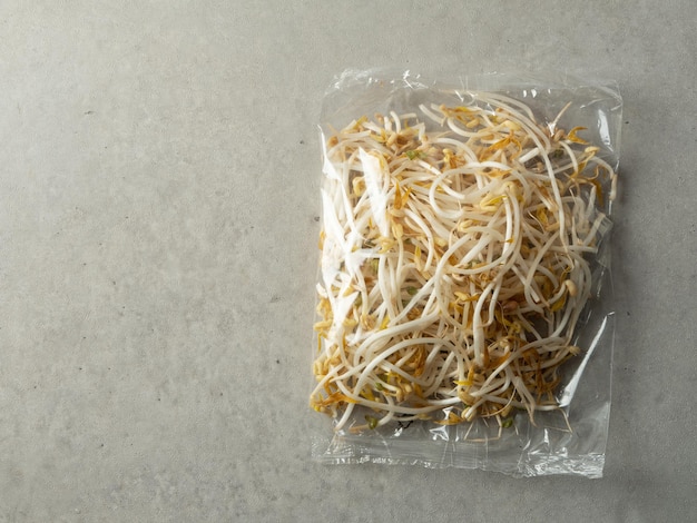 Lebensmittelzutaten aus vakuumverpackten grünen Bohnen