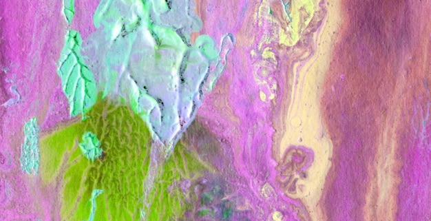 Lebhaftes Aquarell-Design, weicher Hintergrund mit farbenfroher Tintenillustration