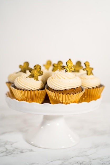 Lebkuchen Cupcakes