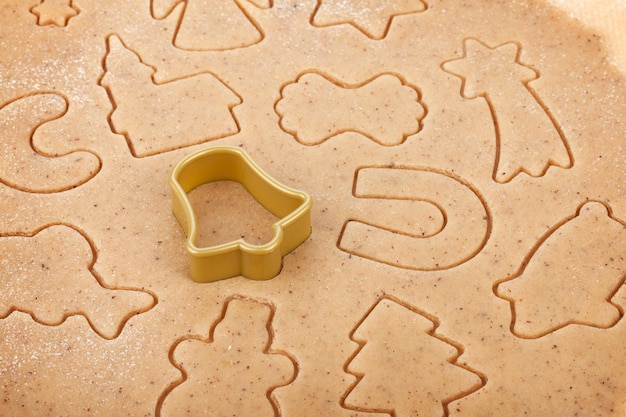 Lebkuchen-Teig für Weihnachtsplätzchen