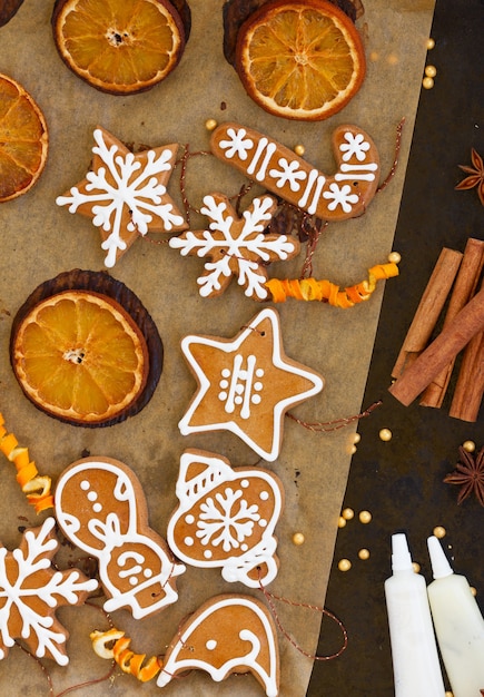 Foto lebkuchen zu weihnachten