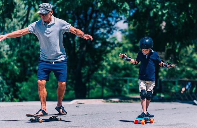 Lección de patineta