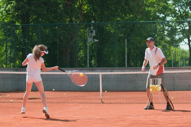 Lecciones de tenis