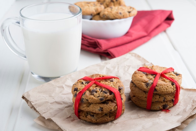 Leche y galletas