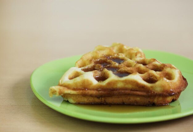 Leckere belgische Waffeln