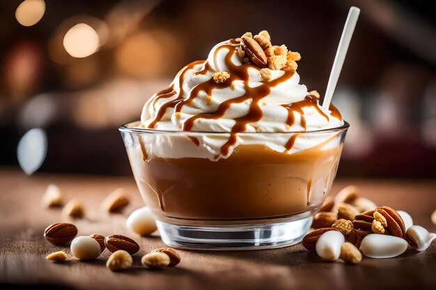 Leckere Essenerlebnisse Schmecken Sie das magische KI-generierte beste Essen-Foto