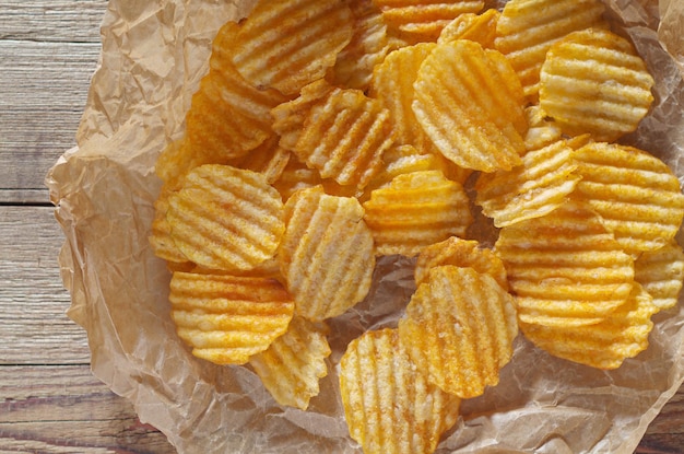 Leckere Kartoffelchips