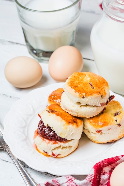 leckere roter Snack Beere köstlich