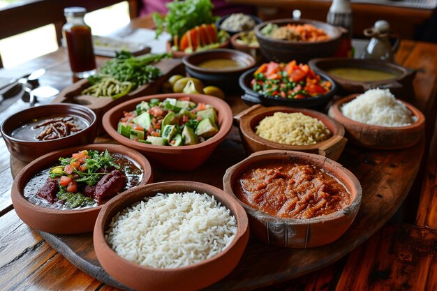 Leckeres Essen zum Mittagessen