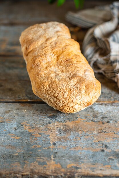 Leckeres frisch gebackenes Ciabatta-Brot