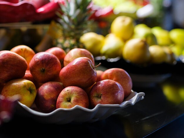 Leckeres Obst am Hotelbuffet