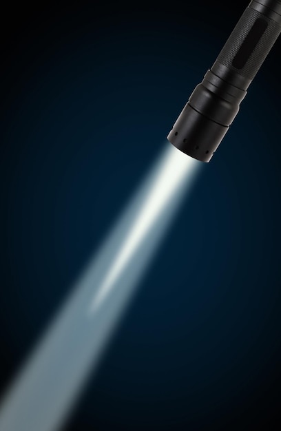 Foto led-taschenlampe