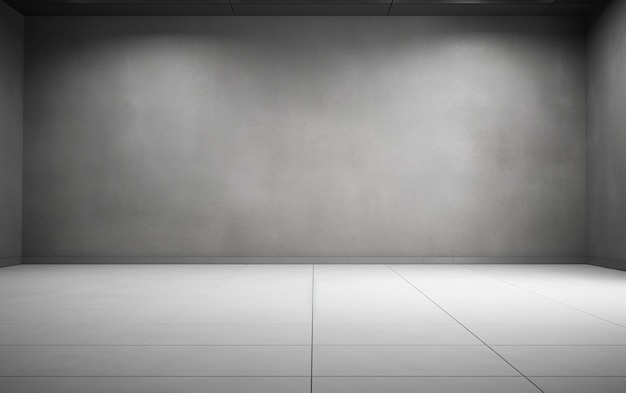 Foto leere, dunkle, abstrakte betonwand und ein studiozimmer mit farbverlauf, in dem rauch aufsteigt
