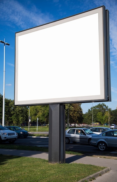 Leere Plakatwand