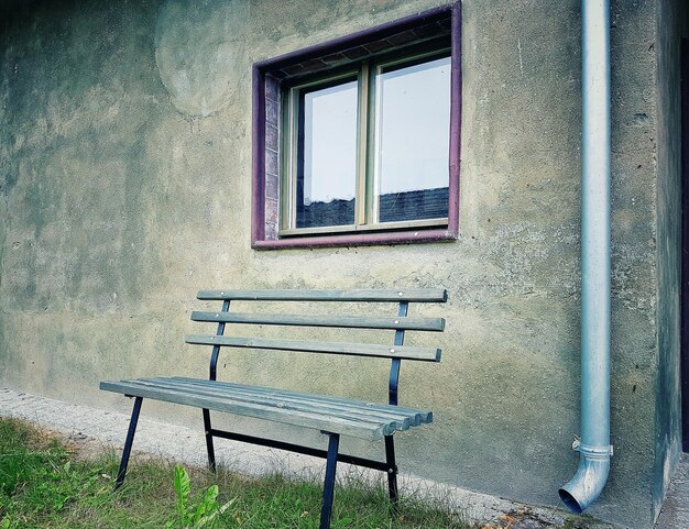 Foto leere sitze im fenster