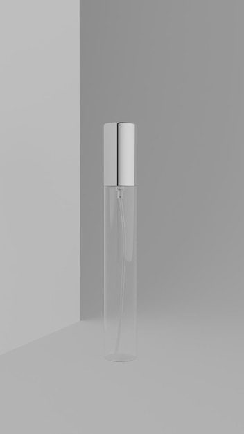 Leere Sprühflasche aus Glas