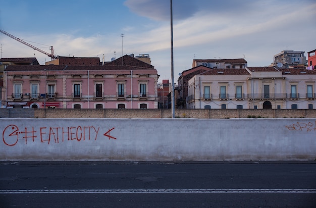 Leere Straße, Catania