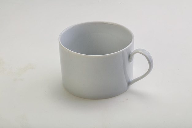 Leere Tasse für Tee oder Kaffee