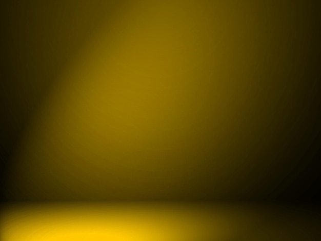 Leerer Raum schwarz-gelber heller Hintergrund