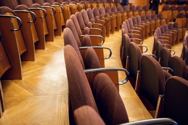 Foto leeres auditorium oder theater