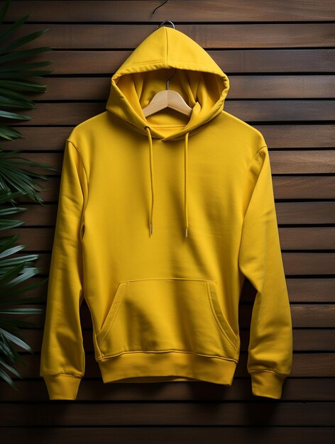 Leeres Hoodie-Foto für Mockup-Design