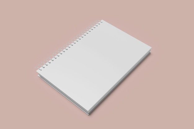 Leeres Notizbuch-Modell