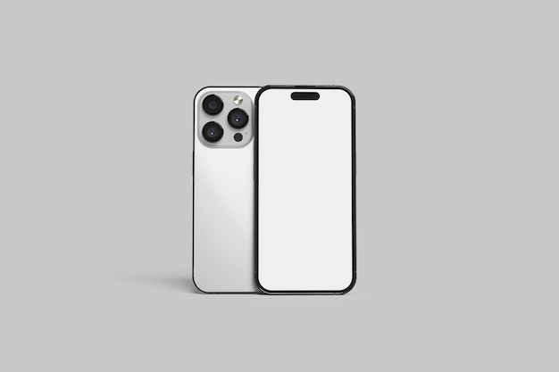 Leeres Smartphone-Mockup
