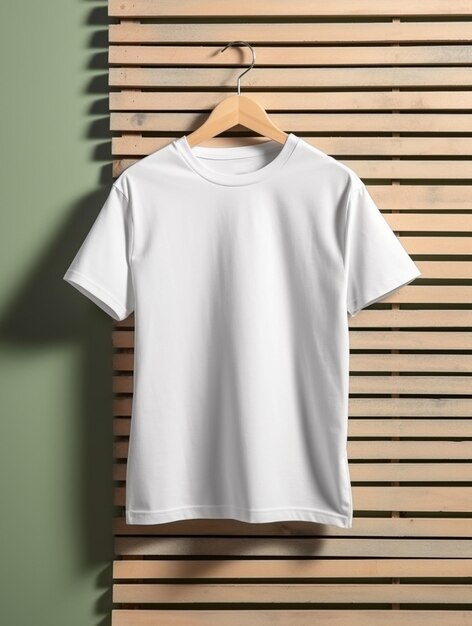 Leeres T-Shirt-Foto für Mockup-Design