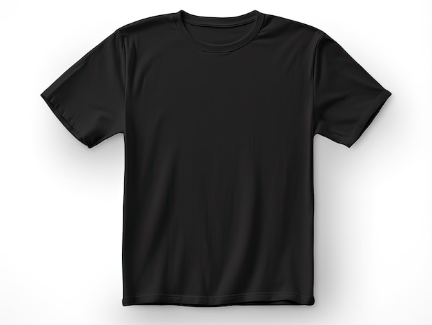 Leeres T-Shirt in der Farbe Schwarz