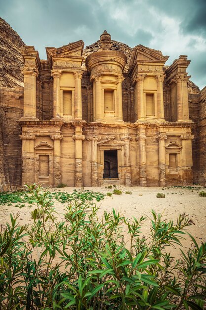 Legendäres Kloster in Petra