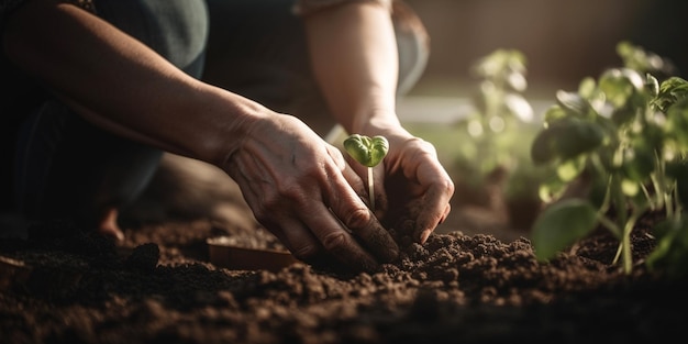 Legumes de plantas de mulher