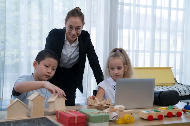 Lehrer und Schüler