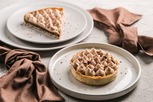 leicht luftiges Dessert aus Haselnussmarder