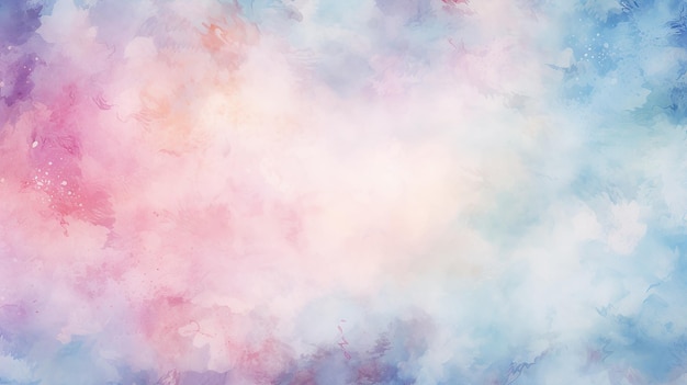 Foto leichter aquarell abstrakter hintergrund sanfter gradient pastell weiche farbe rosa weiß und blau leere zeichnung malerei