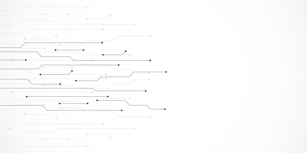 Foto leiterplatten-textur mit kommunikationstechnologie-konzept kreative vektorillustration