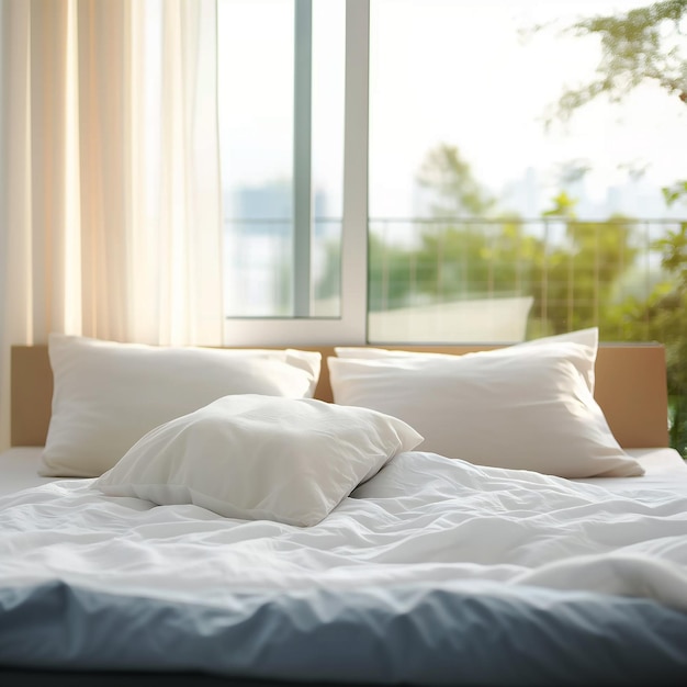 Foto lencería de dormitorio minimalista
