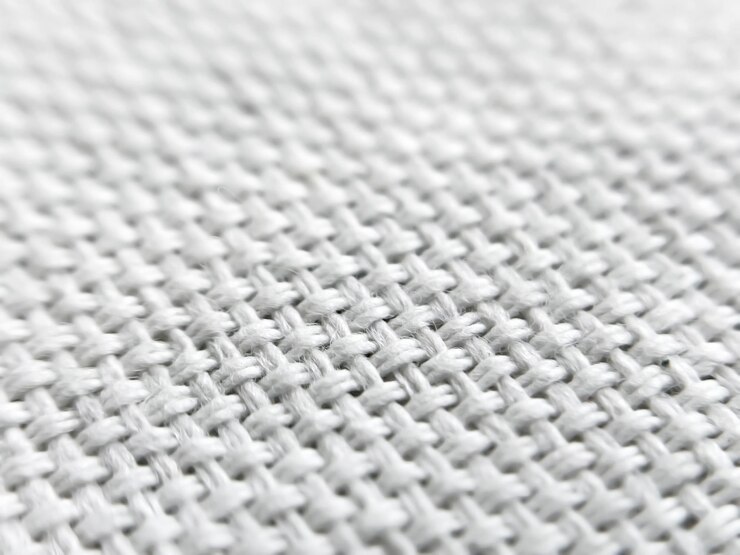 Foto lençol cinza natural em close-up