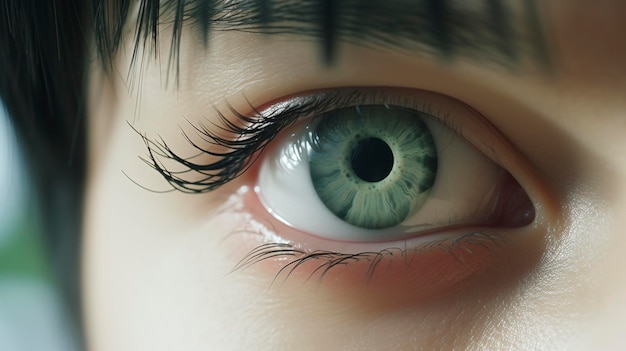 Lentes de contacto de oculista y cuidado de lentes