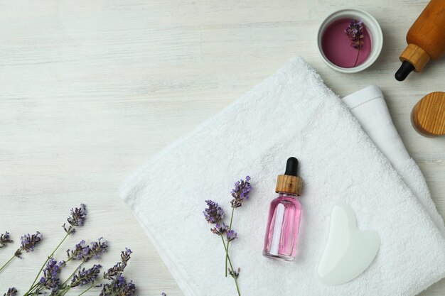 Óleo de lavanda cosmético para cuidados com o corpo e cuidados com a pele