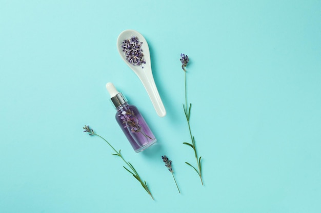 Óleo de lavanda cosmético para cuidados com o corpo e cuidados com a pele