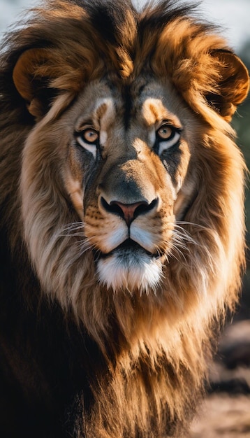 El león dentro explorando la majestad y el coraje de los híbridos de leones humanos