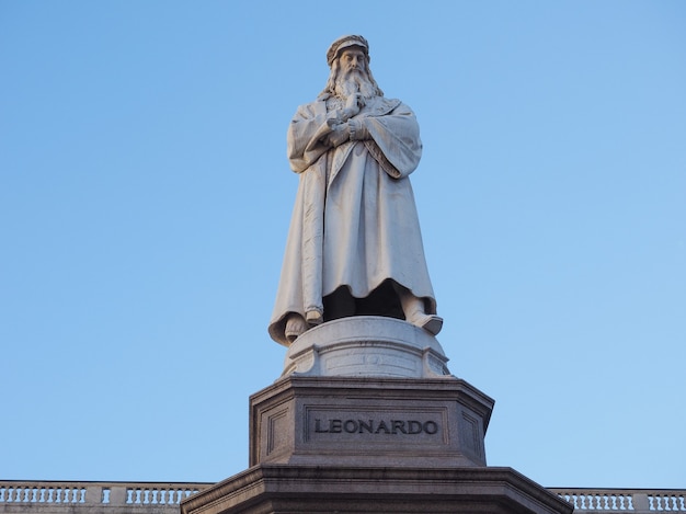 Leonardo da Vinci-Denkmal in Mailand