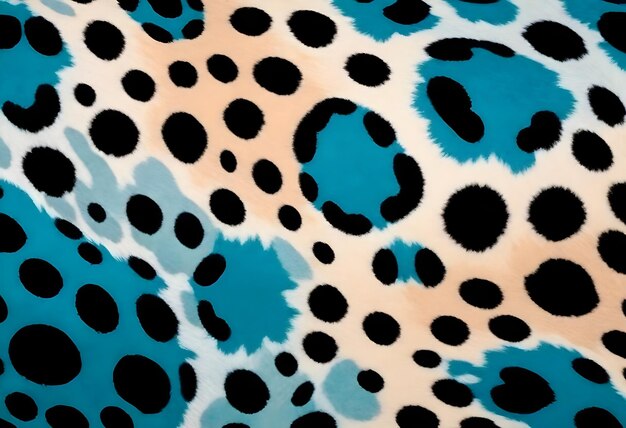 Leopard-Druckmuster-Illustration Digitale Kunstwerke Tierpelzmalerei Hintergrunddesign